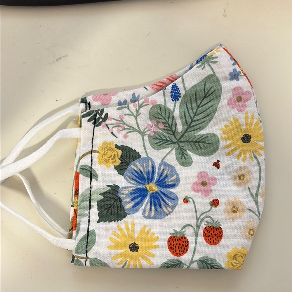 Floral Kids Face Mask